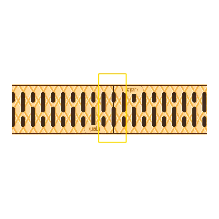 Линеен отводнител с решетка от полипропилен...