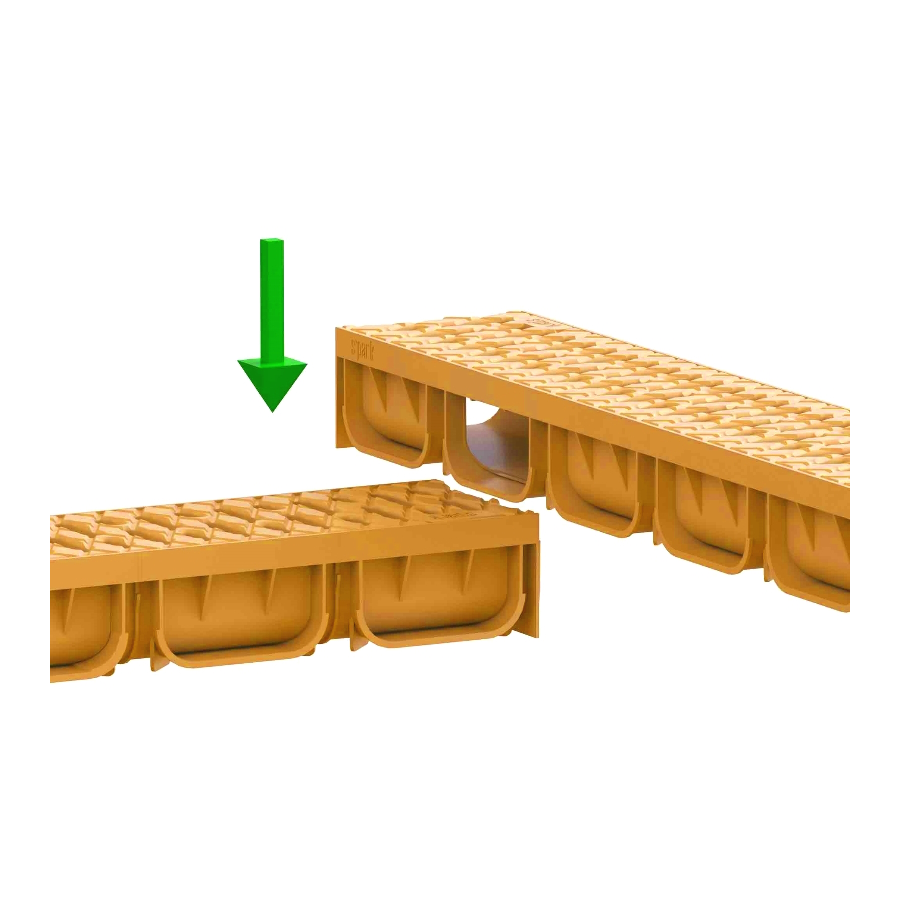 Линеен отводнител с решетка от полипропилен...