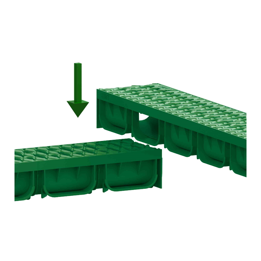 Линеен отводнител с решетка от полипропилен...