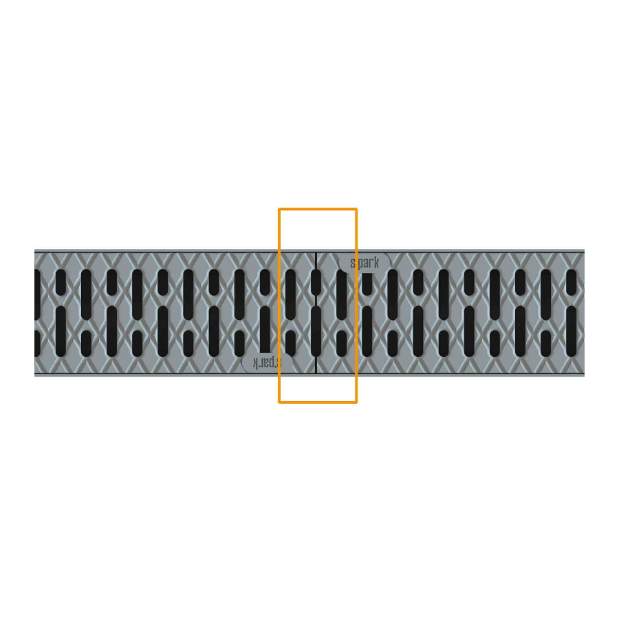 Линеен отводнител с решетка от полипропилен...