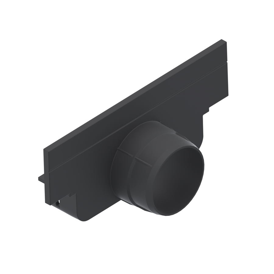 Хоризонтална връзка с изход Ø50