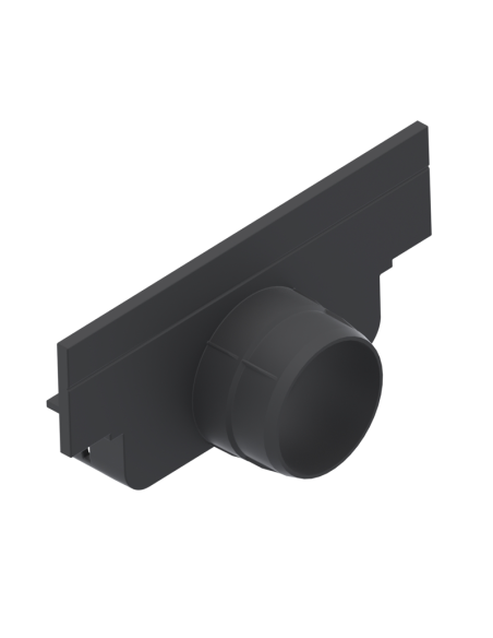 Хоризонтална връзка с изход Ø50