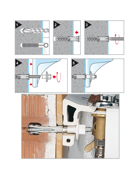 Скрепителен елемент за мивка