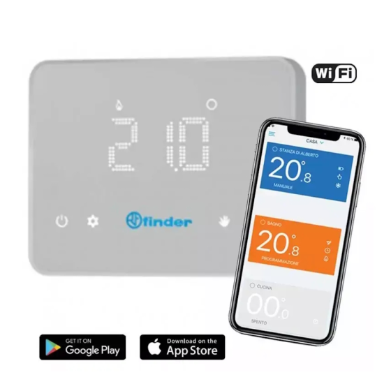 Интернет стаен термостат Finder Bliss WiFi