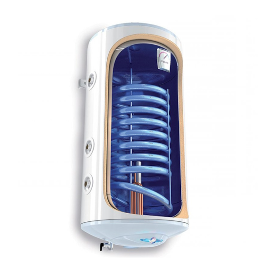 Електрически бойлер TESY BiLight, лява серпентина 116л....