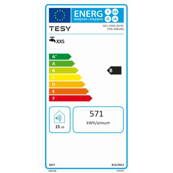 Бойлер Tesy GCU 15 20 L52 RC, 15л - под мивка 2