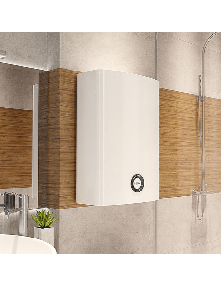 Електрически бойлер TESY BelliSlimo Lite Dry 40л. 2x1200W, мултипозиционен