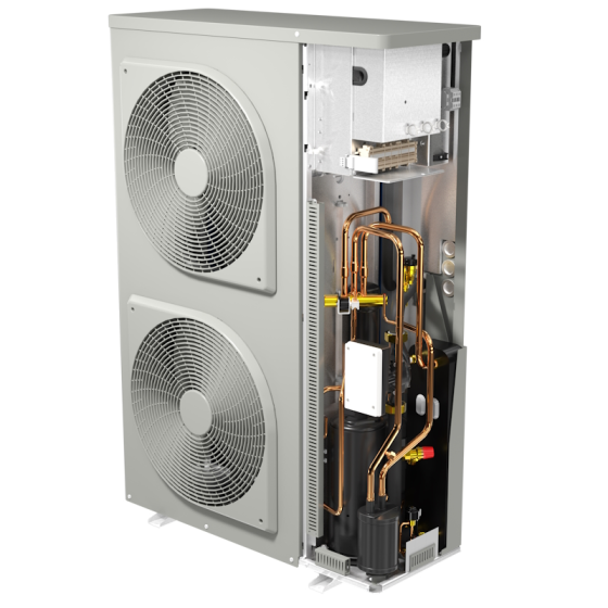 Термопомпа моноблок Carrier R290 (14kw) - трифазна 2