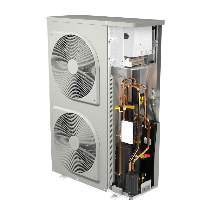 Термопомпа моноблок Carrier R290 (14kw) - трифазна