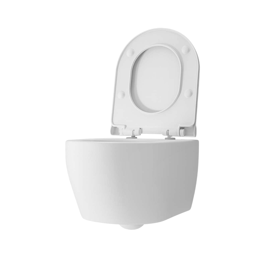 Висяща тоалетна Fluenta Turbo с капак