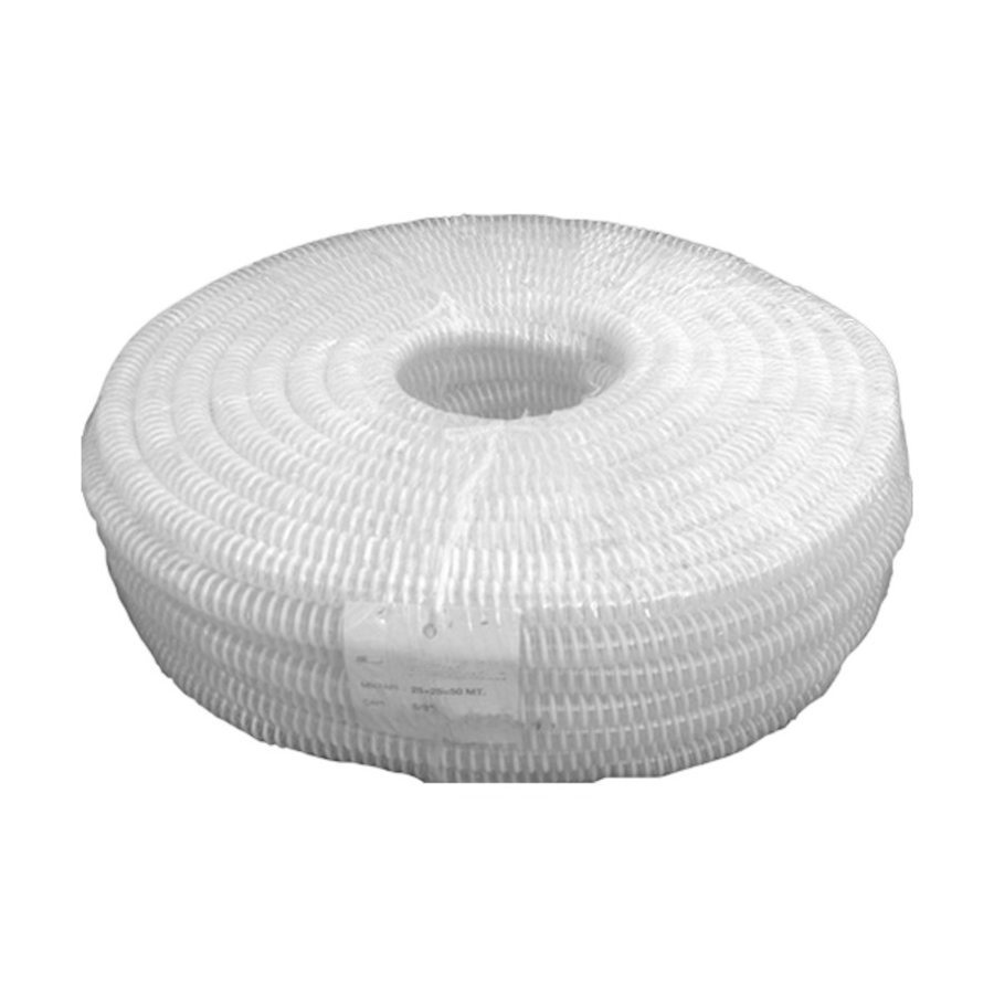 Дренажен маркуч 5/8 прозрачен (бял)