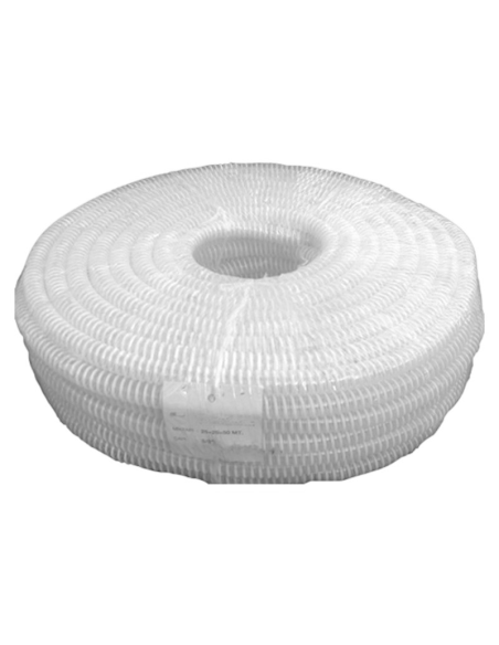 Дренажен маркуч 5/8 прозрачен (бял)