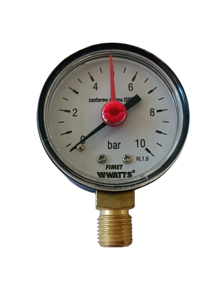 Радиален манометър 10bar
