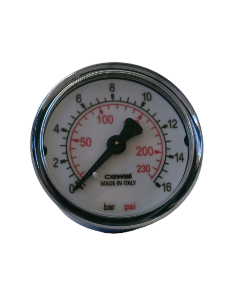 Аксиален манометър 16bar