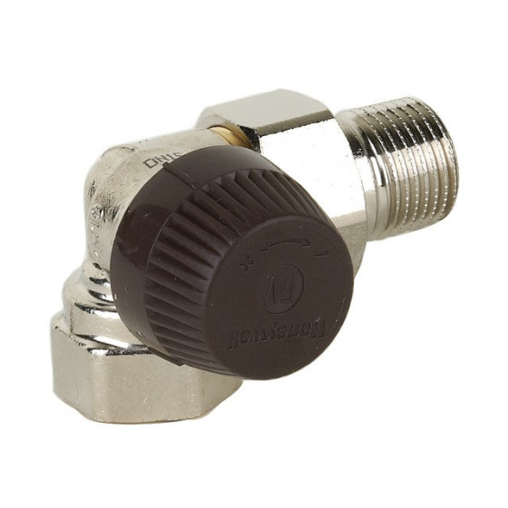Термостатен вентил Honeywell 1/2 (ъглов-ляв)